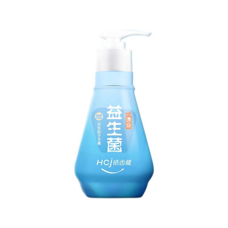 皓齿健 益生菌牙膏按压式220g （单位：瓶） 冬青薄荷